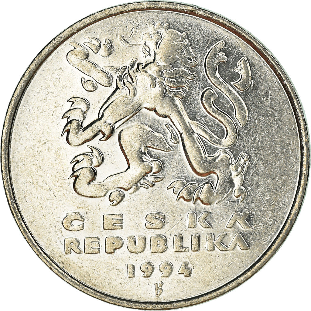 Münze, Tschechische Republik, 5 Korun, 1994