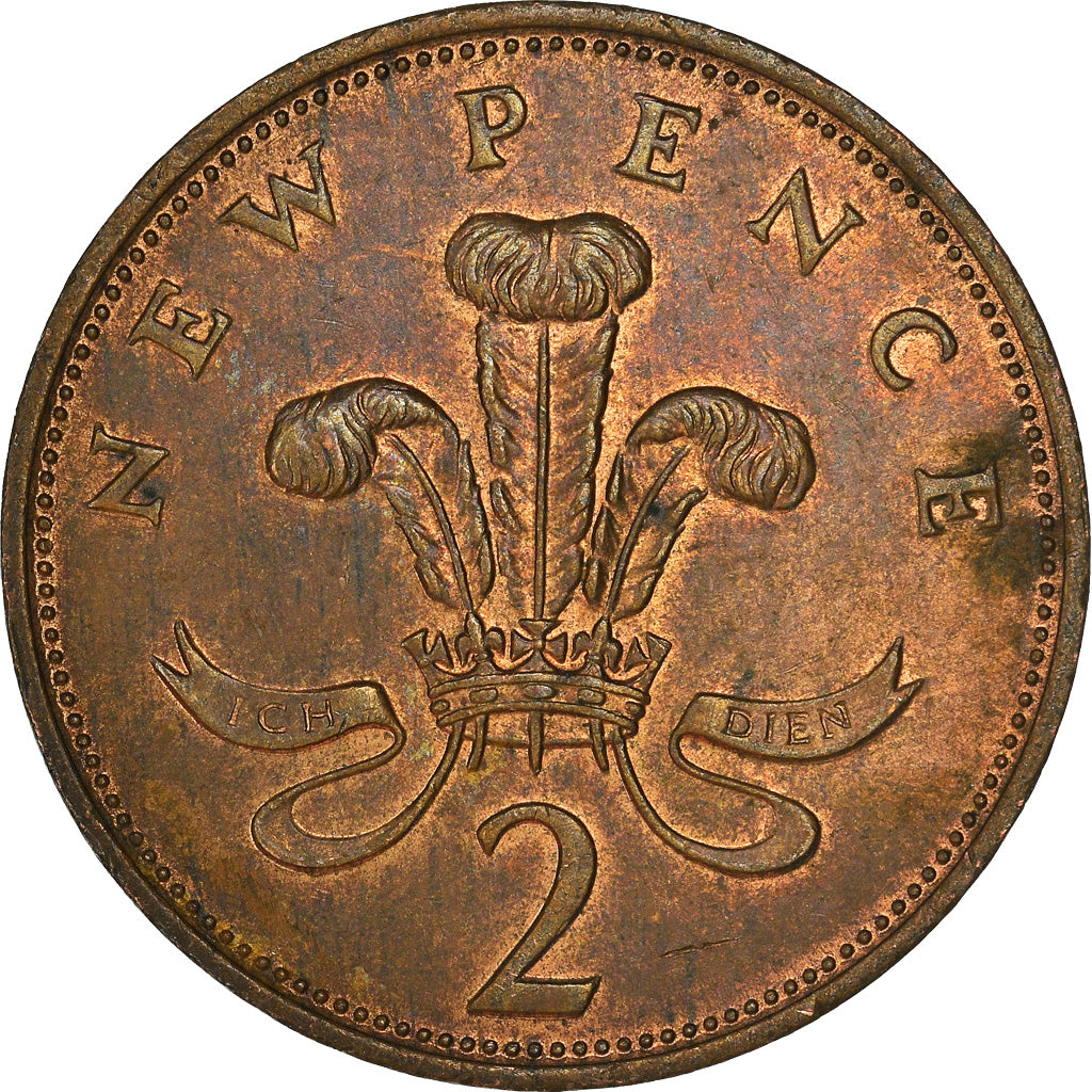 Moneda, Gran Bretaña, 2 New Pence, 1979