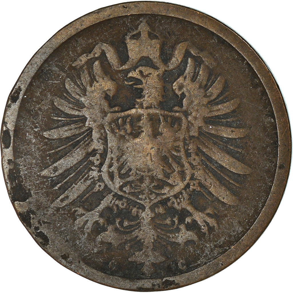 Coin, Germany, 2 Pfenning, 1875