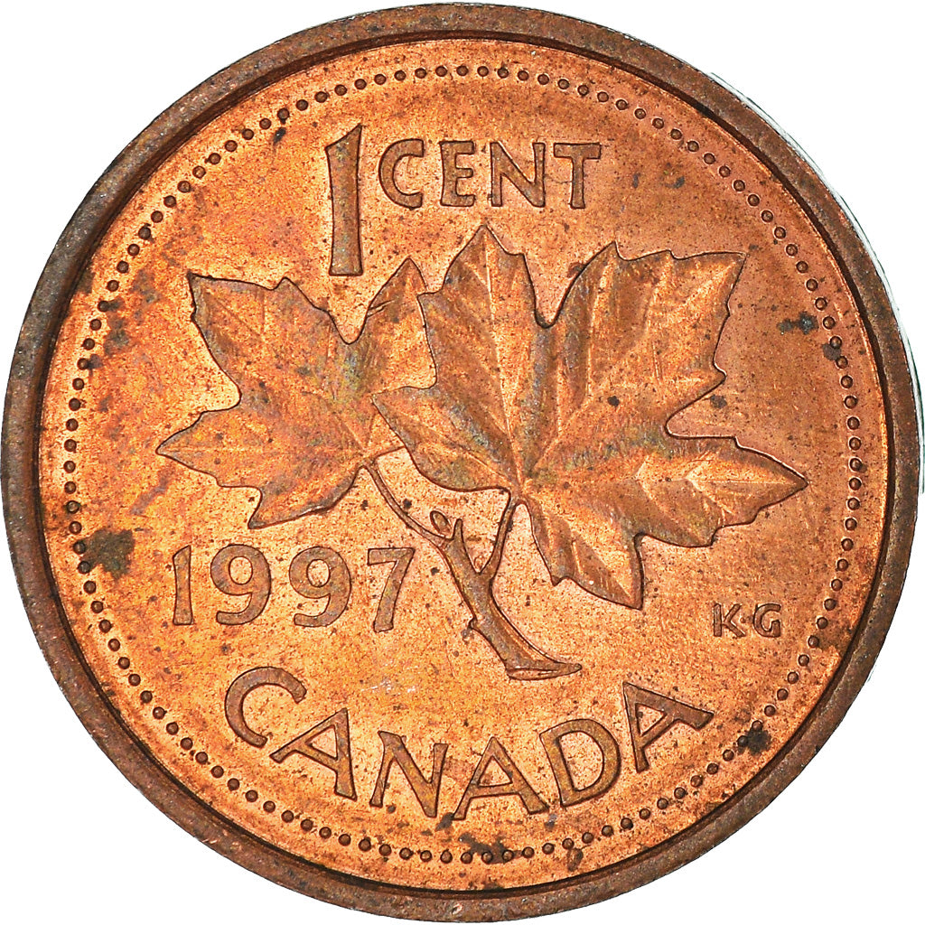 Moneta, Canada, Cent, 1997
