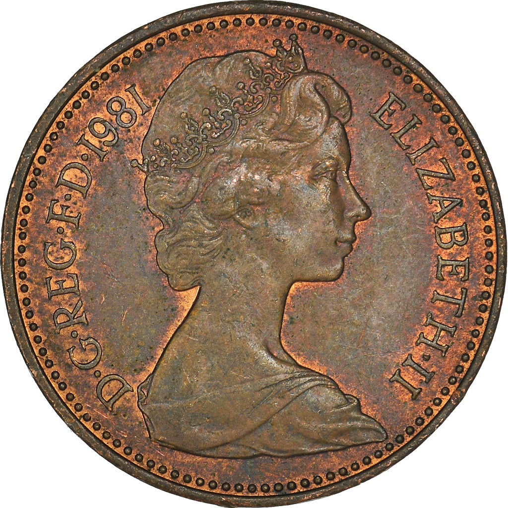 Moneta, Gran Bretagna, New Penny, 1981