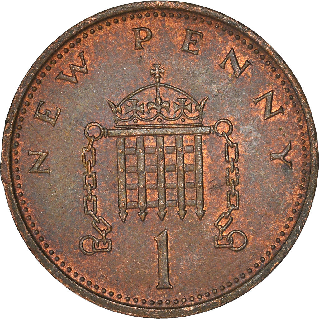 Moneta, Gran Bretagna, New Penny, 1981