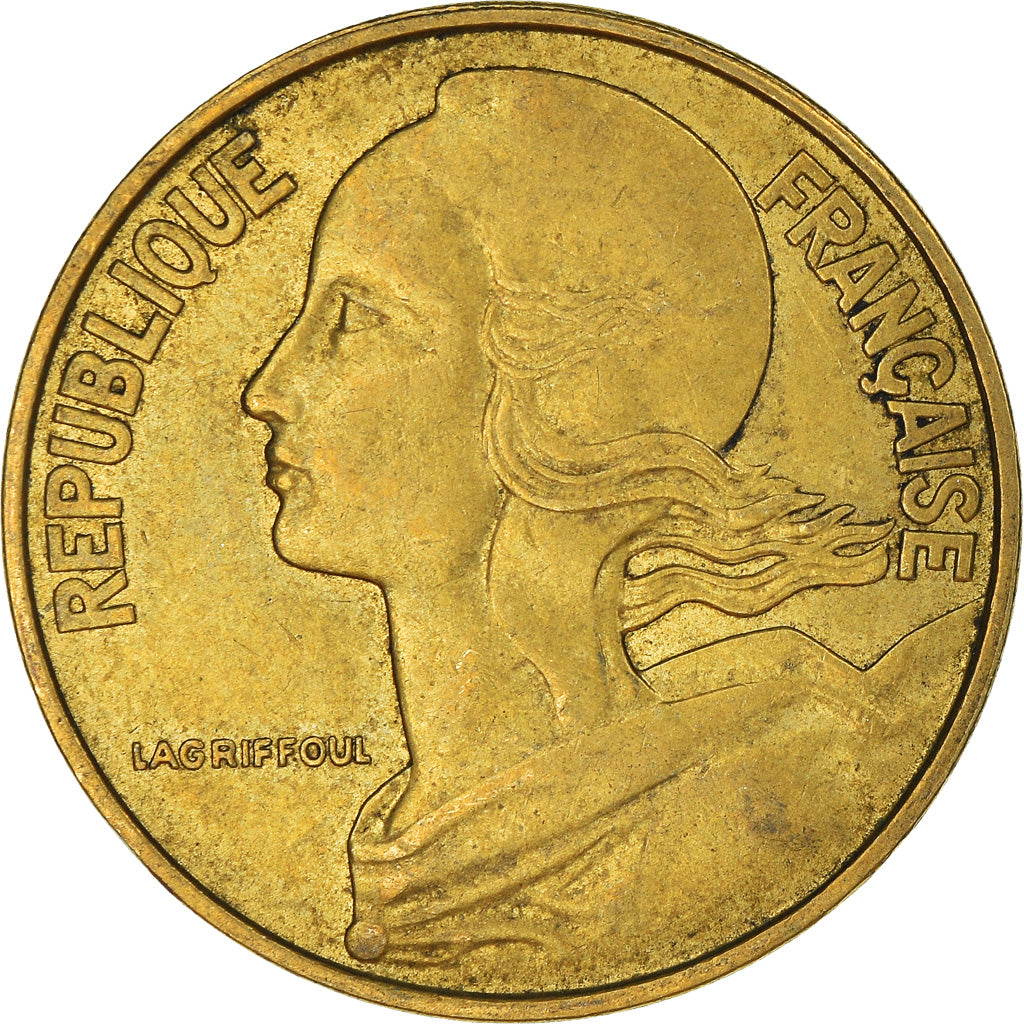 Münze, Frankreich, 20 Centimes, 1969