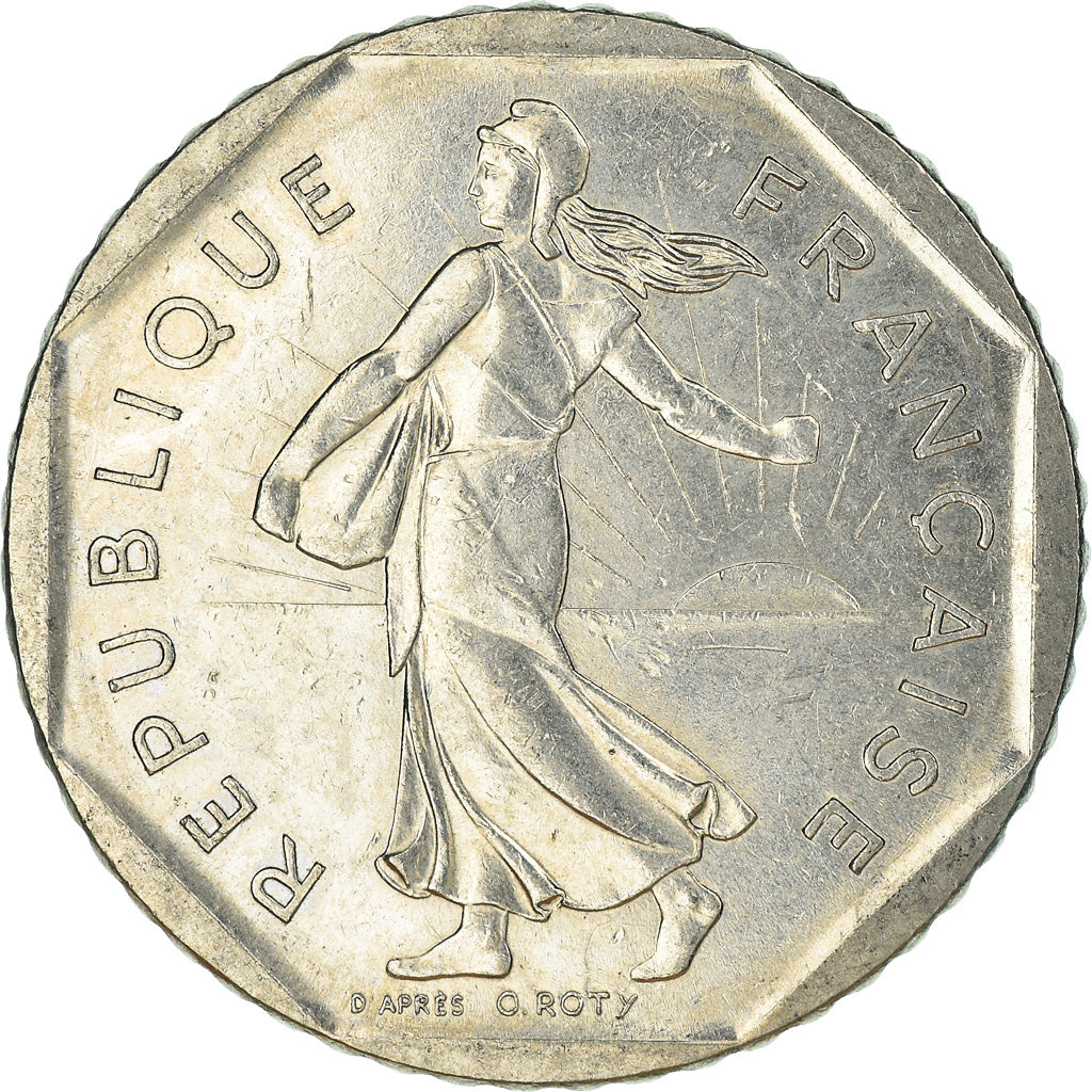 Coin, France, 2 Francs, 1982