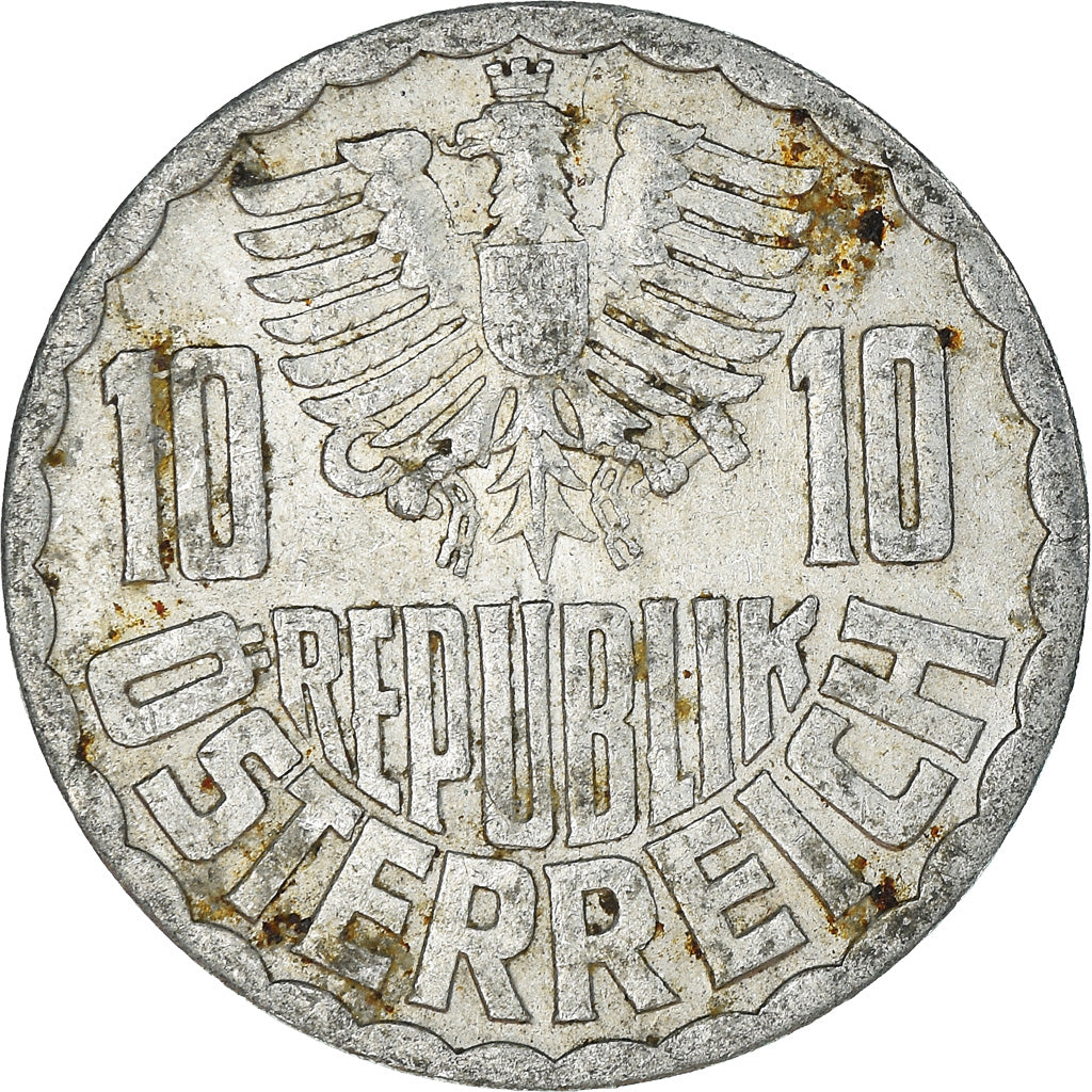 Munten, Oostenrijk, 10 Groschen, 1952