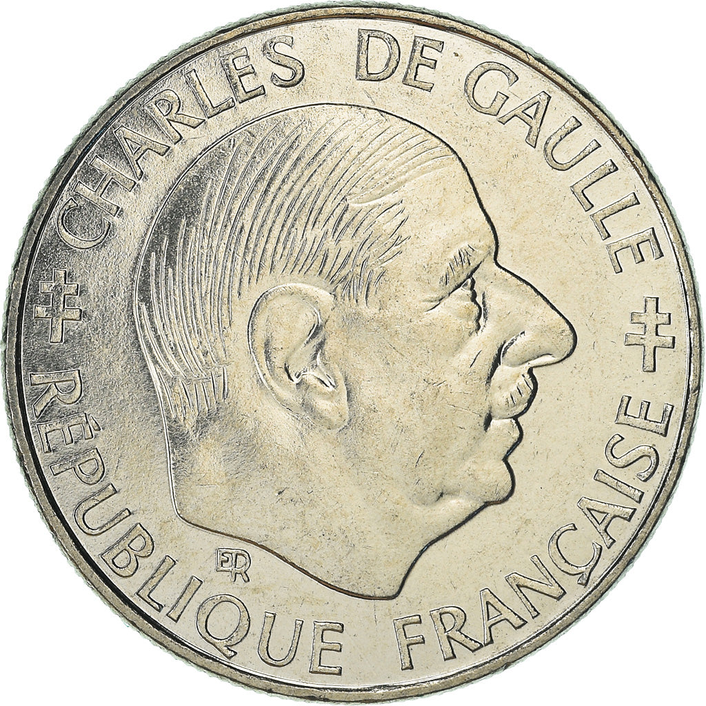 Moneta, Francja, Franc, 1988