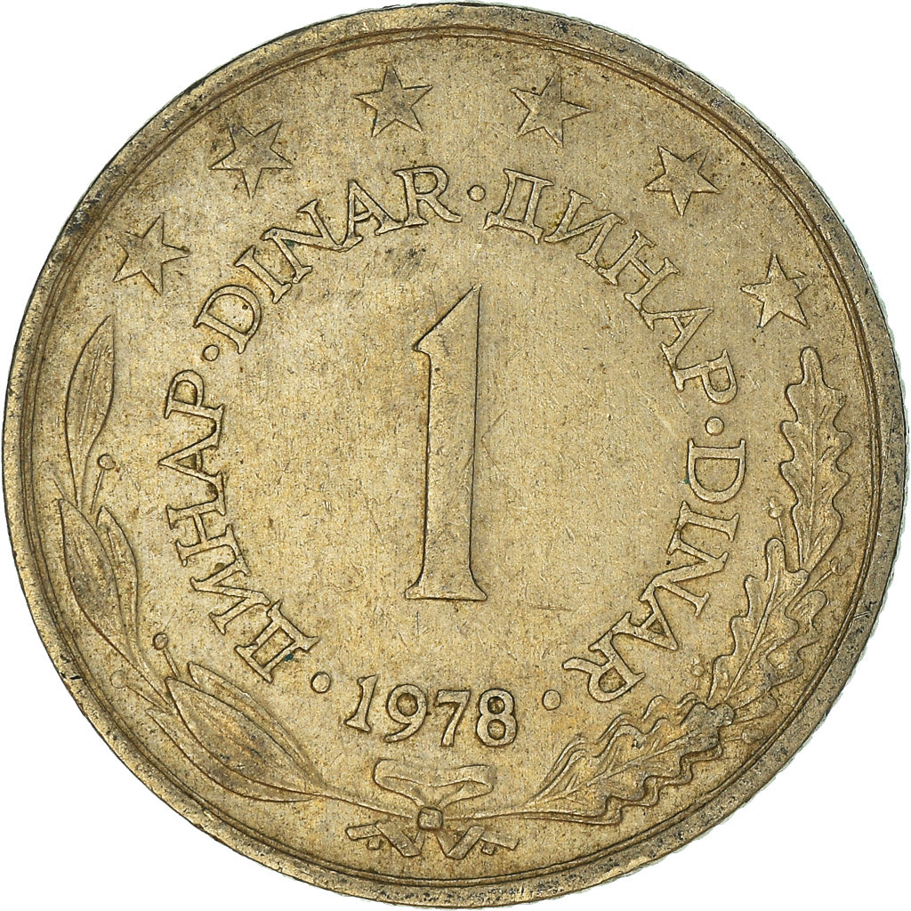 Coin, Yugoslavia, Dinar, 1978