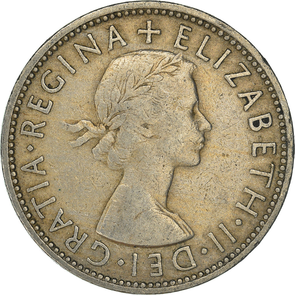 Moeda, Grã-Bretanha, 2 Shillings, 1958