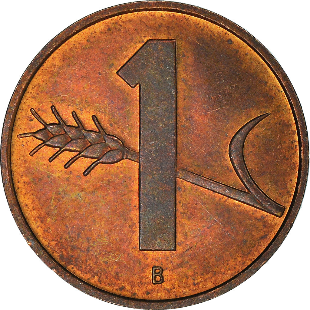 Moeda, Suíça, Rappen, 1986