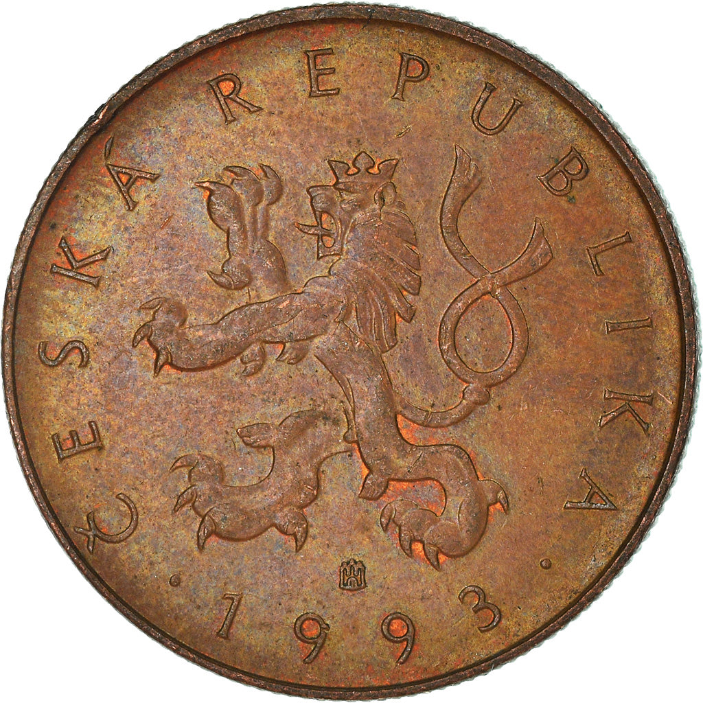 Münze, Tschechische Republik, 10 Korun, 1993
