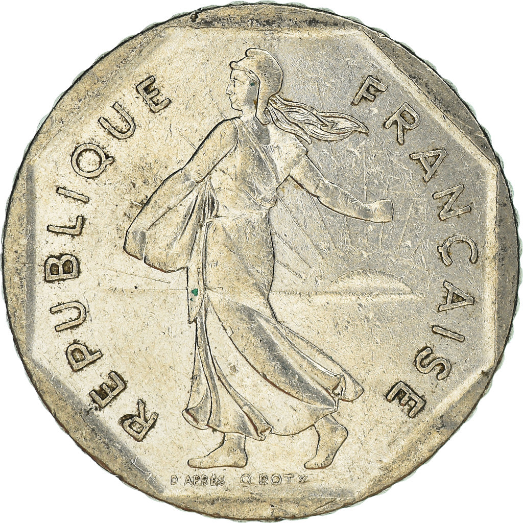 Coin, France, 2 Francs, 1980