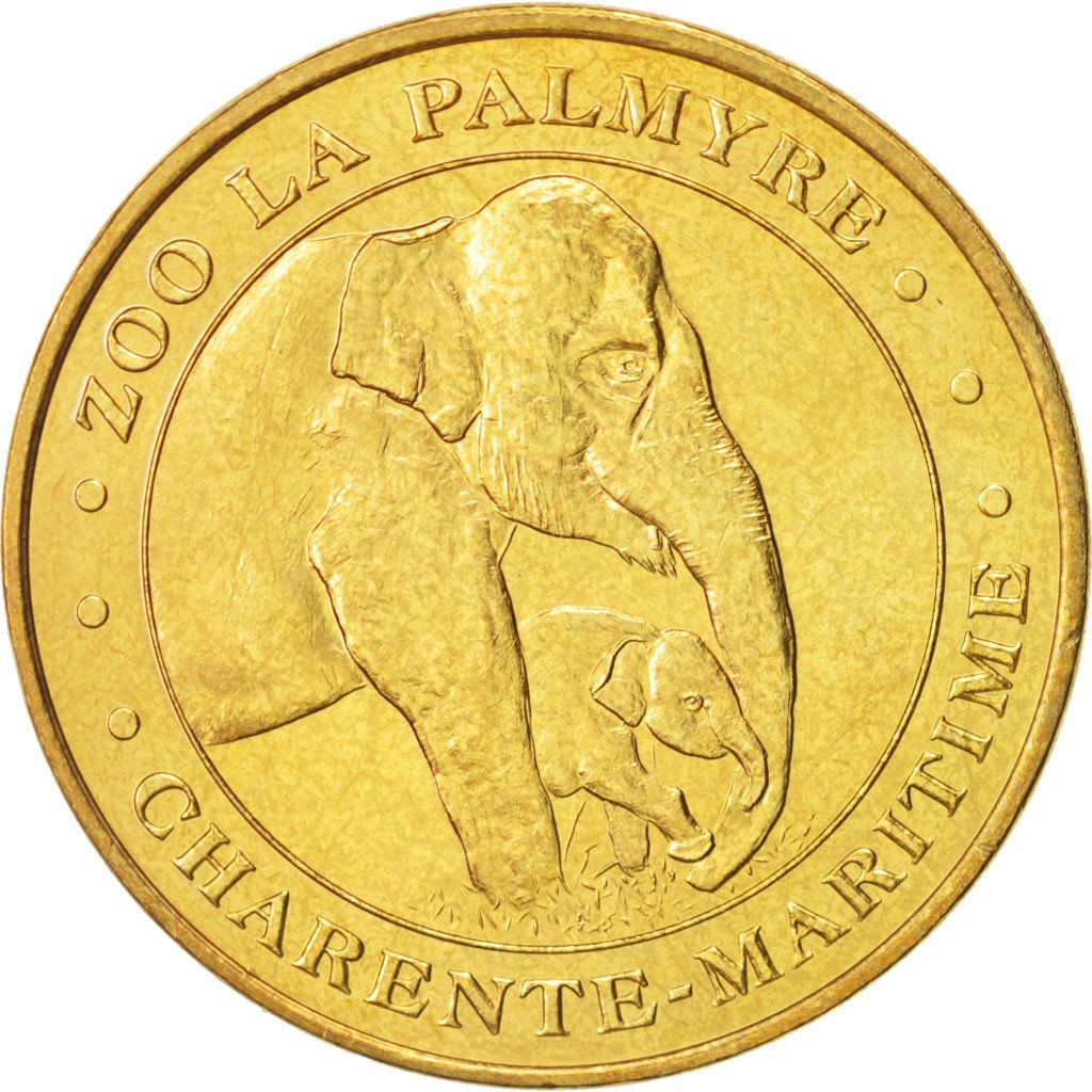 France, Tourist Token, Arts & Culture, Token, 2009, MS(63), Cupro-nickel...