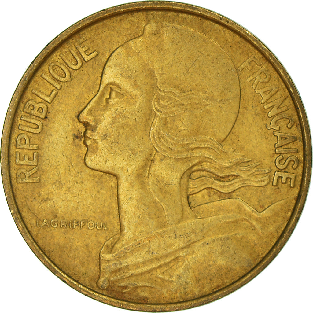 Monnaie, France, 10 Centimes, 1965