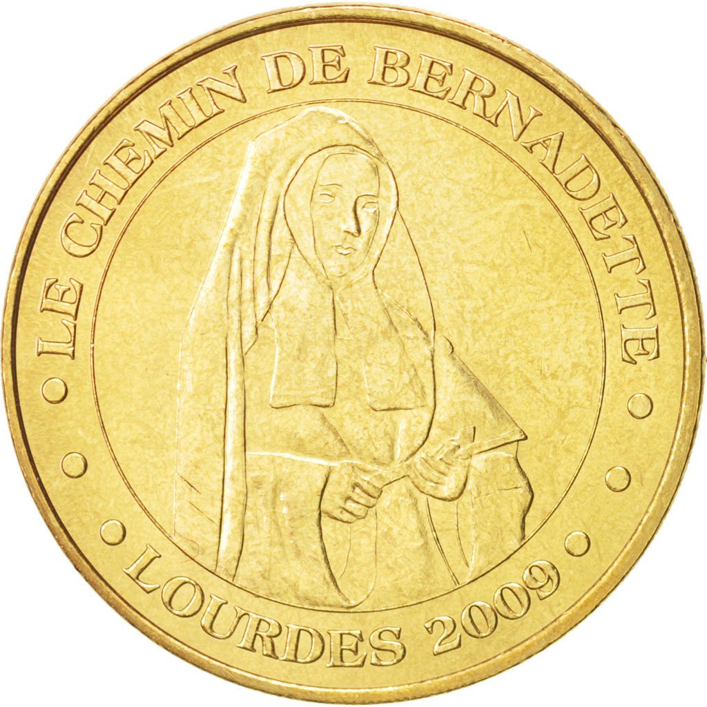 France, Tourist Token, Arts & Culture, Token, 2009, MS(63), Cupro-nickel...