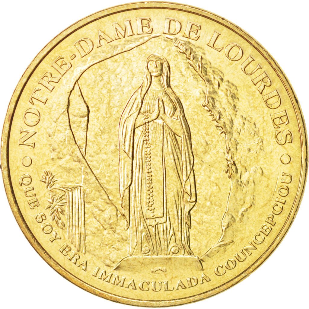 France, Tourist Token, Arts & Culture, Token, 2009, MS(63), Cupro-nickel...