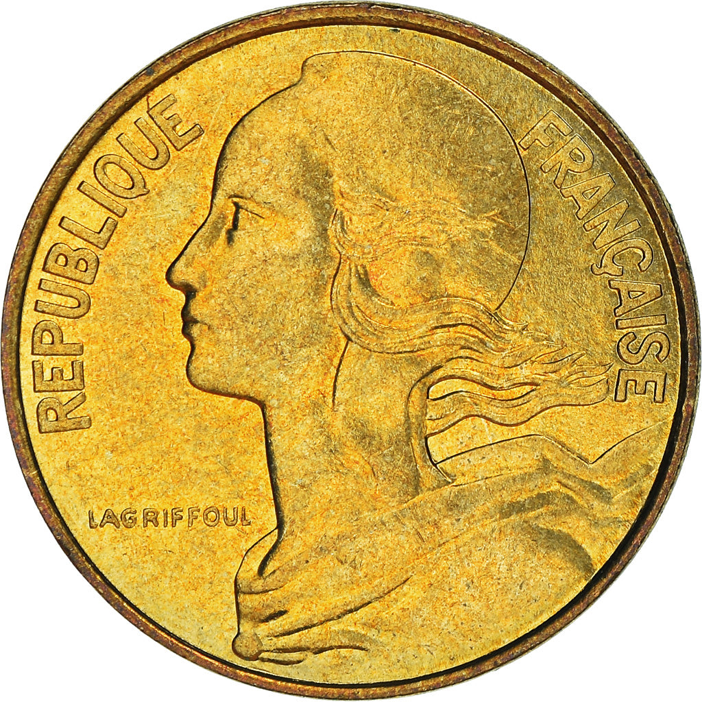Moneta, Francia, 10 Centimes, 1988