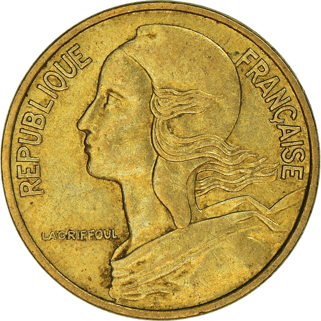 Coin, France, 5 Centimes, 1980