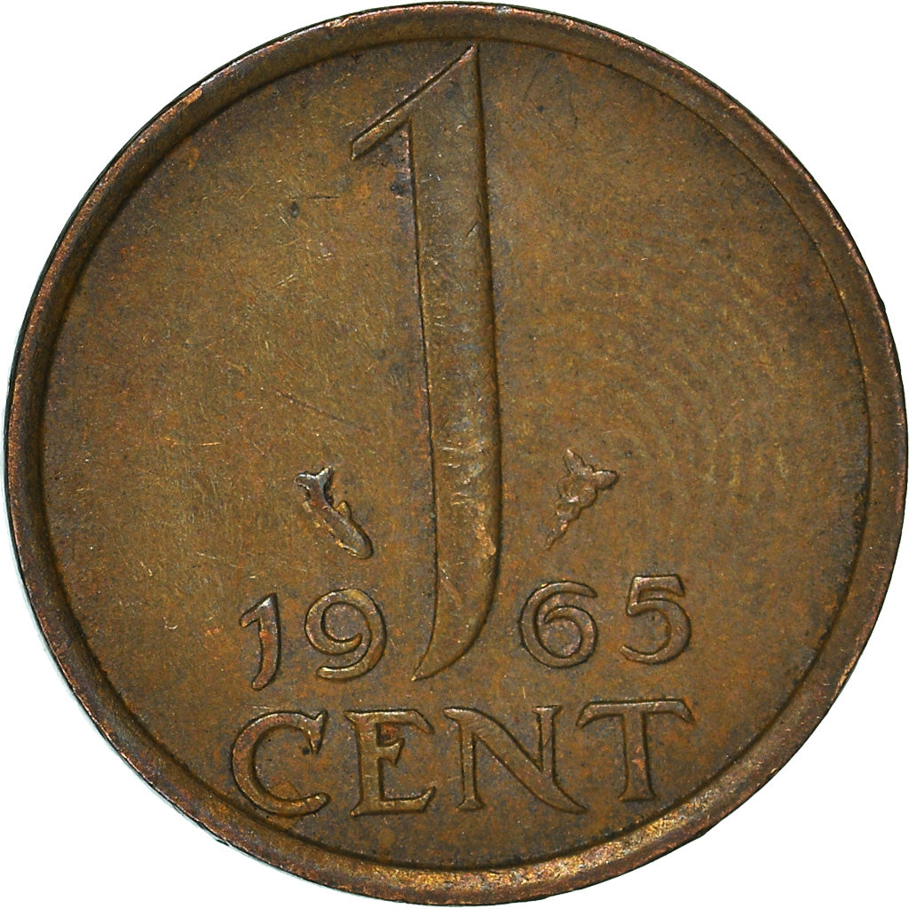 Münze, Niederlande, Cent, 1965