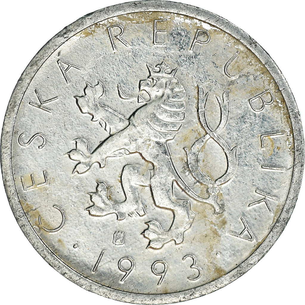 Moneta, Czechy, 10 Haleru, 1993