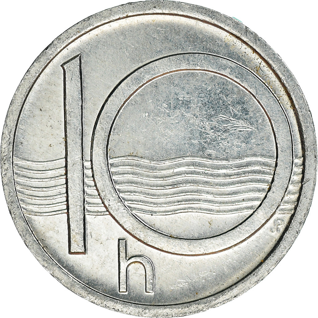 Moneta, Czechy, 10 Haleru, 1993