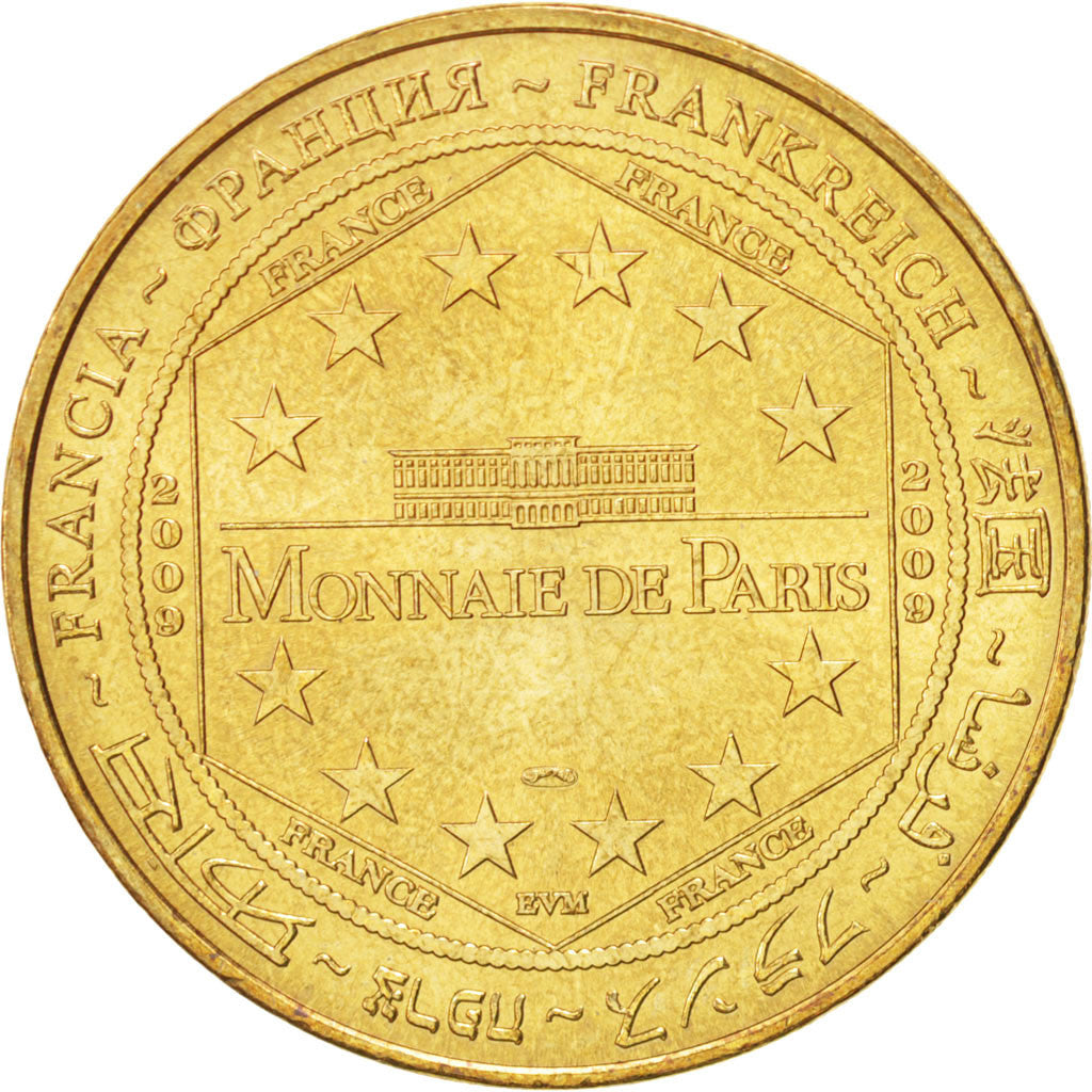 Francia, Token, Tourist Token, Arts & Culture, 2009, SPL, Rame-nichel-alluminio