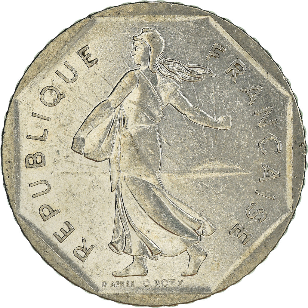Coin, France, 2 Francs, 1980