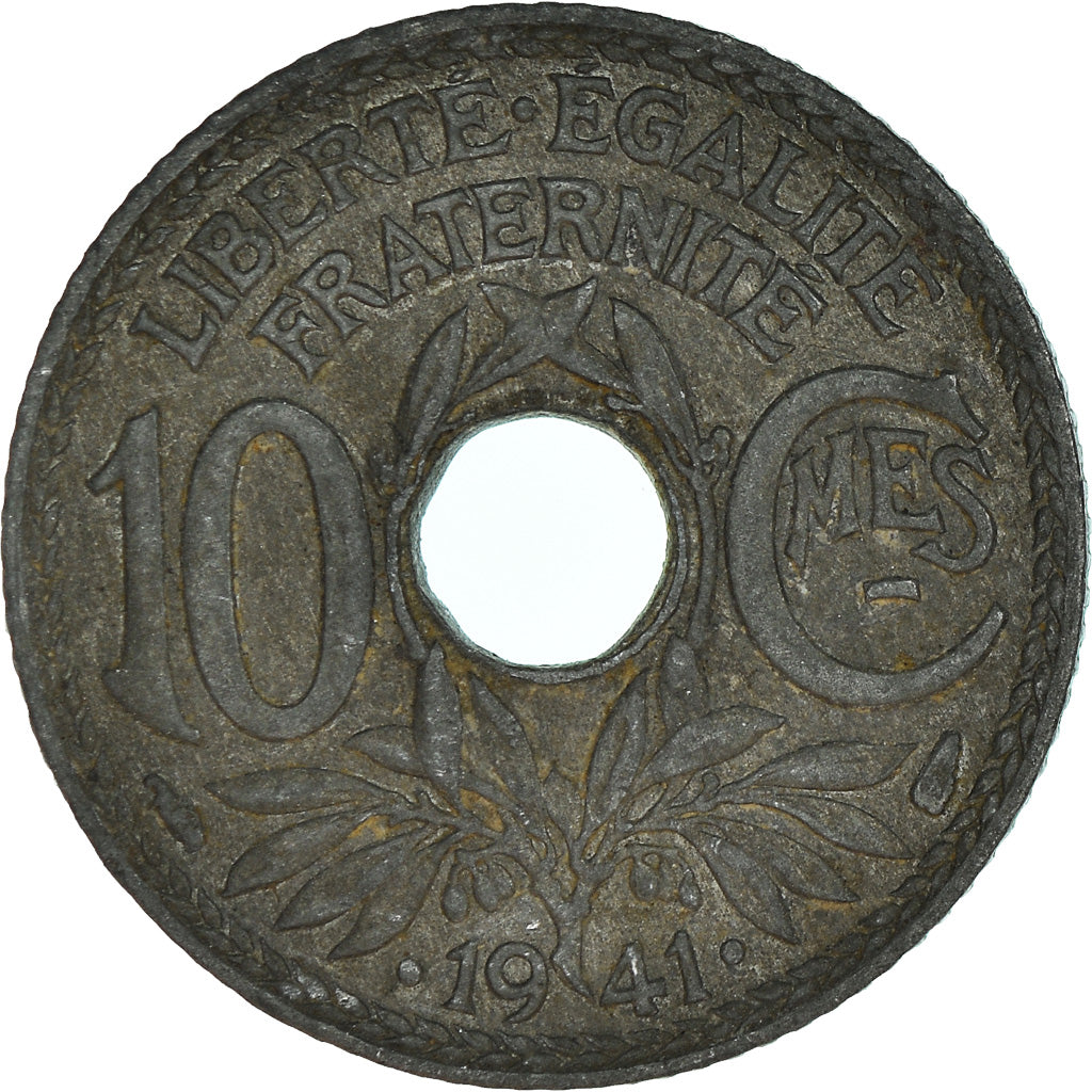 Munten, Frankrijk, 10 Centimes