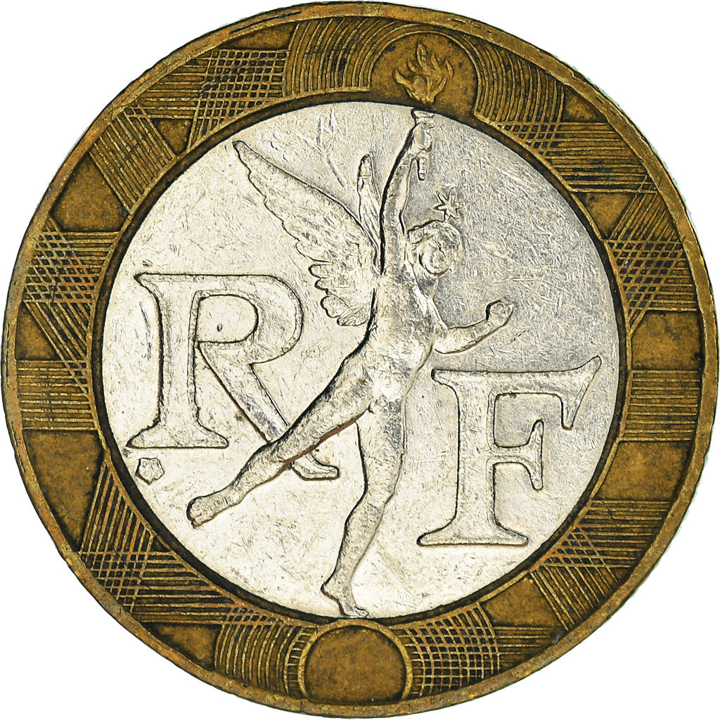 Moneta, Francia, 10 Francs, 1990