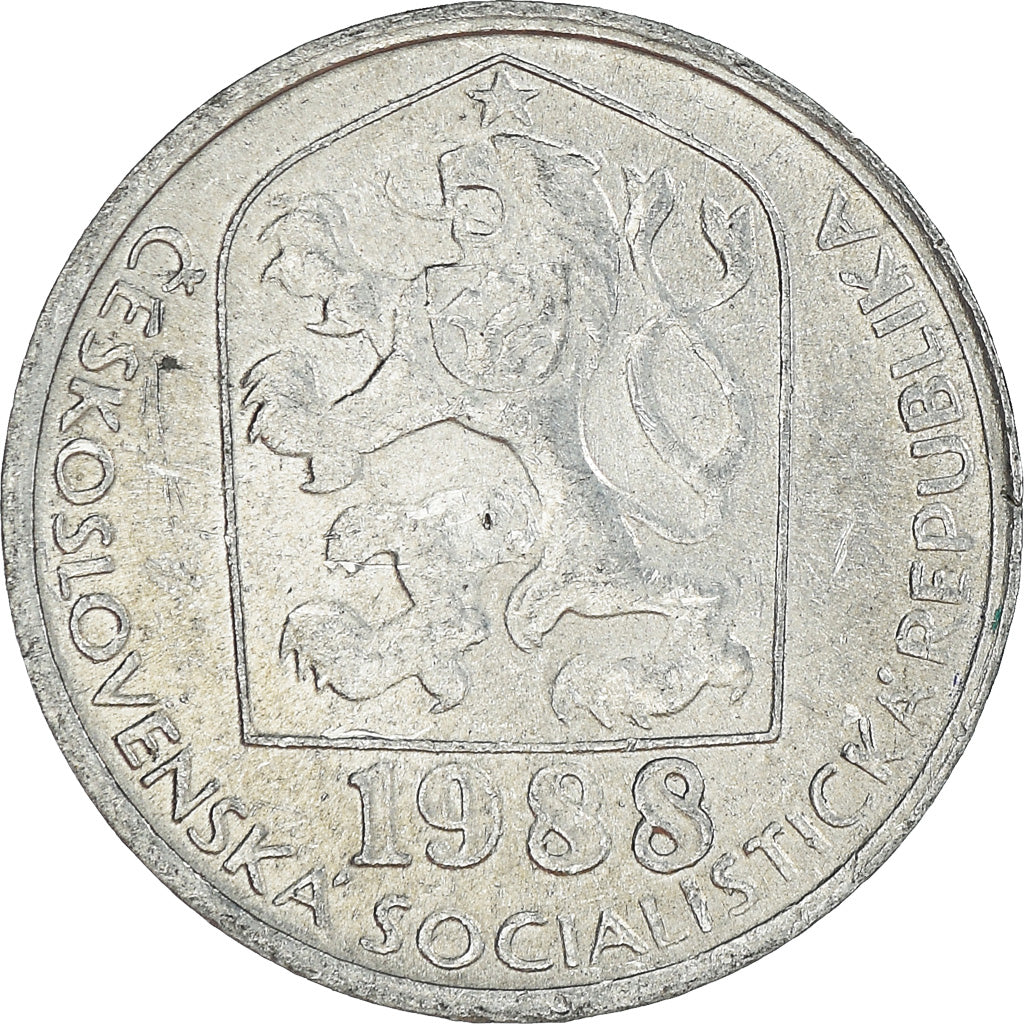 Moneta, Czechosłowacja, 10 Haleru, 1988