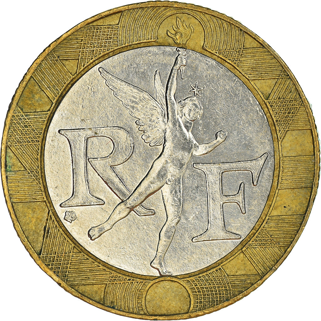 Münze, Frankreich, 10 Francs, 1992