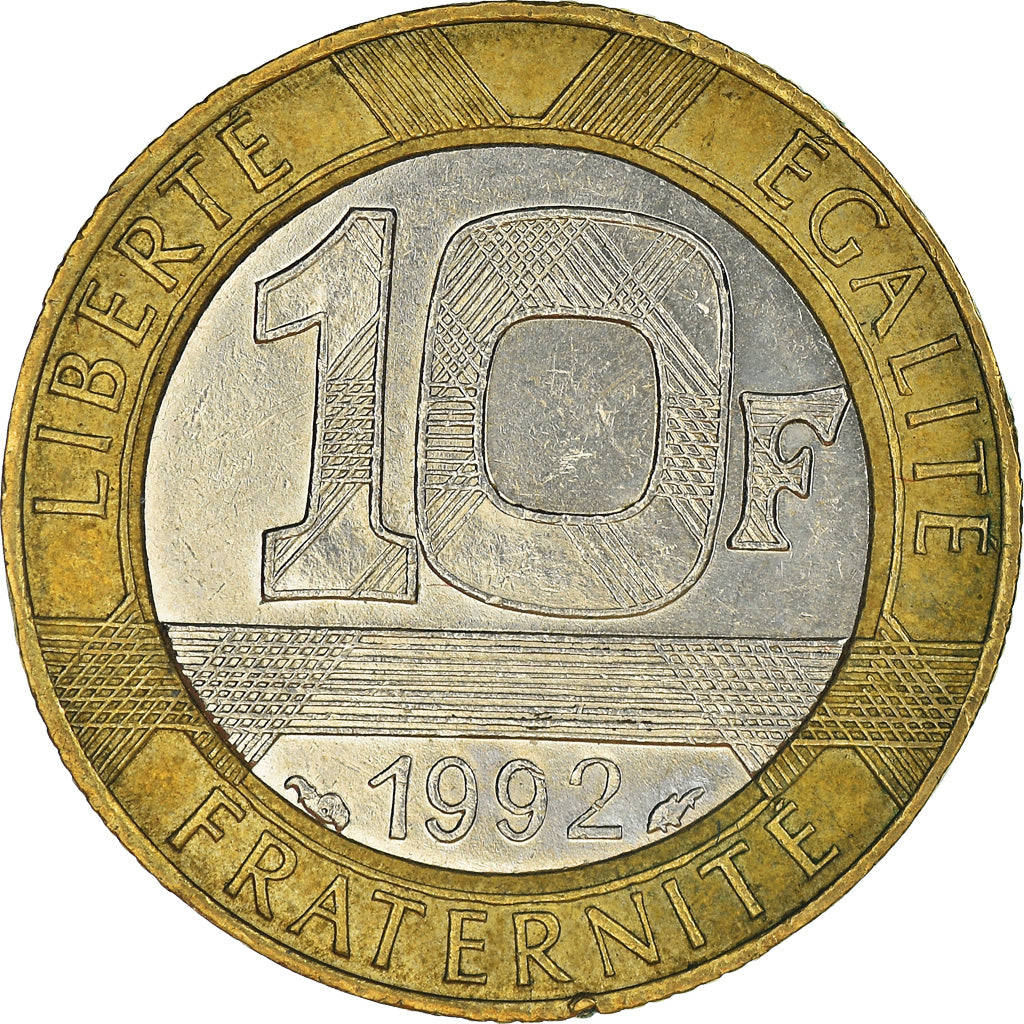 Münze, Frankreich, 10 Francs, 1992