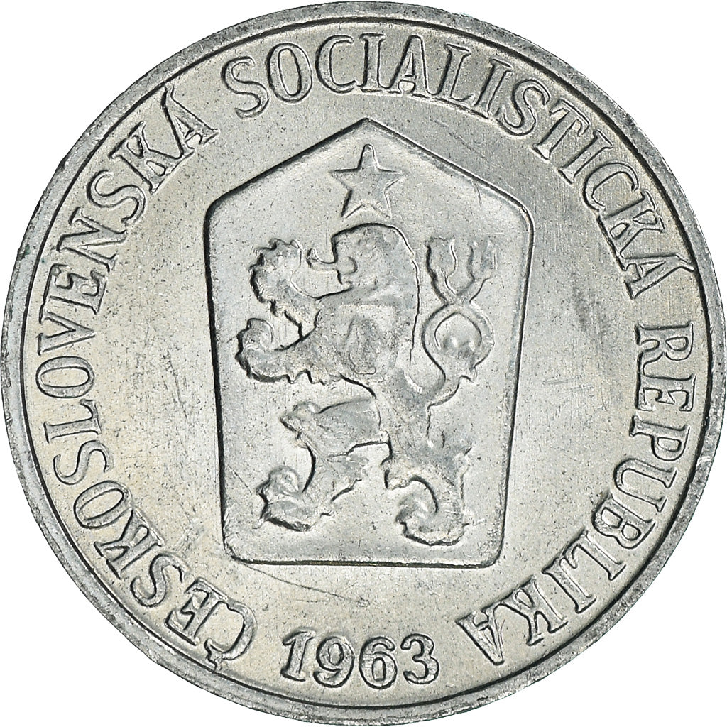 Moneta, Cecoslovacchia, Haler, 1963