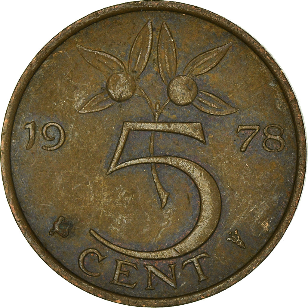 Munten, Nederland, 5 Cents, 1978