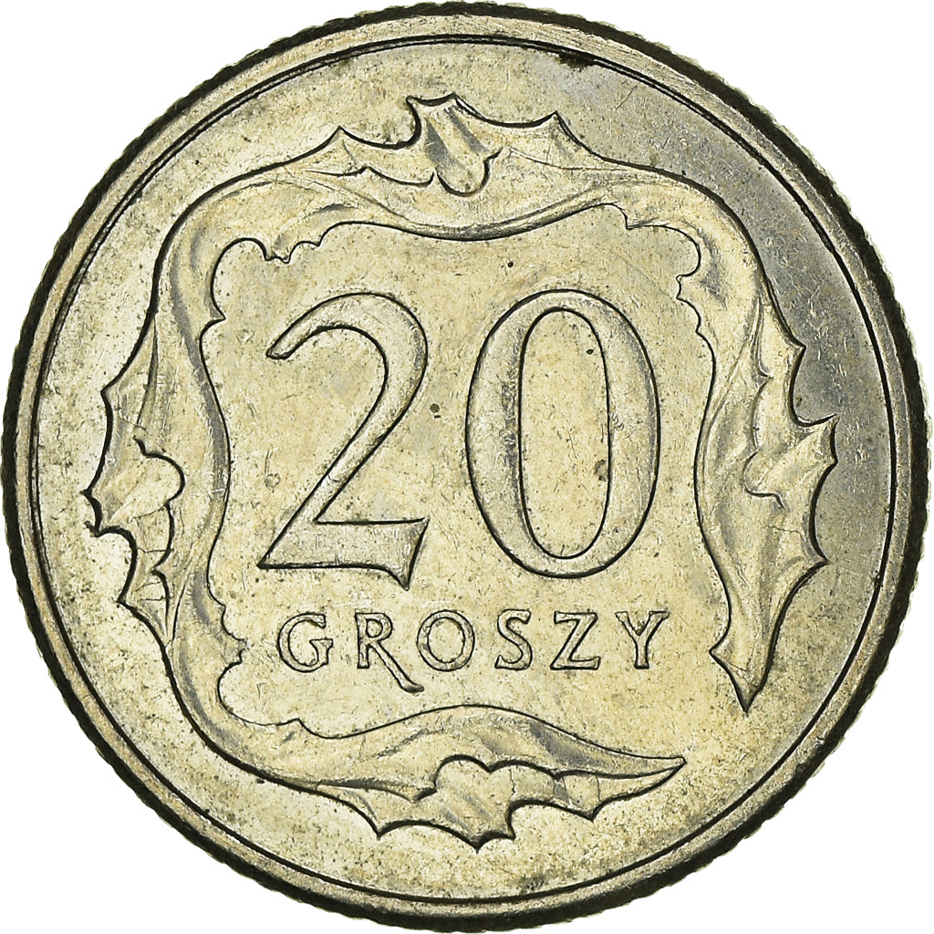 Moneta, Polonia, 20 Groszy, 2012