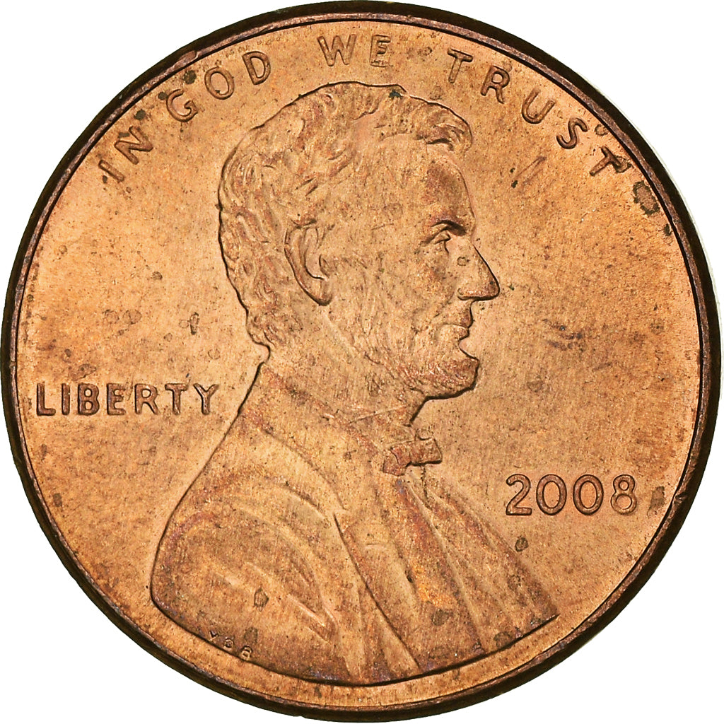 Münze, Vereinigte Staaten, Cent, 2008