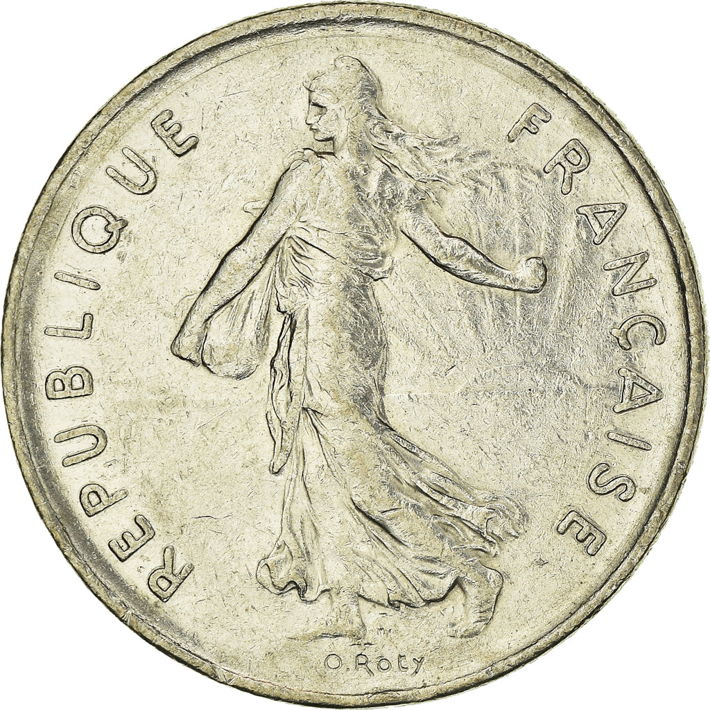 Coin, France, 5 Francs, 1987