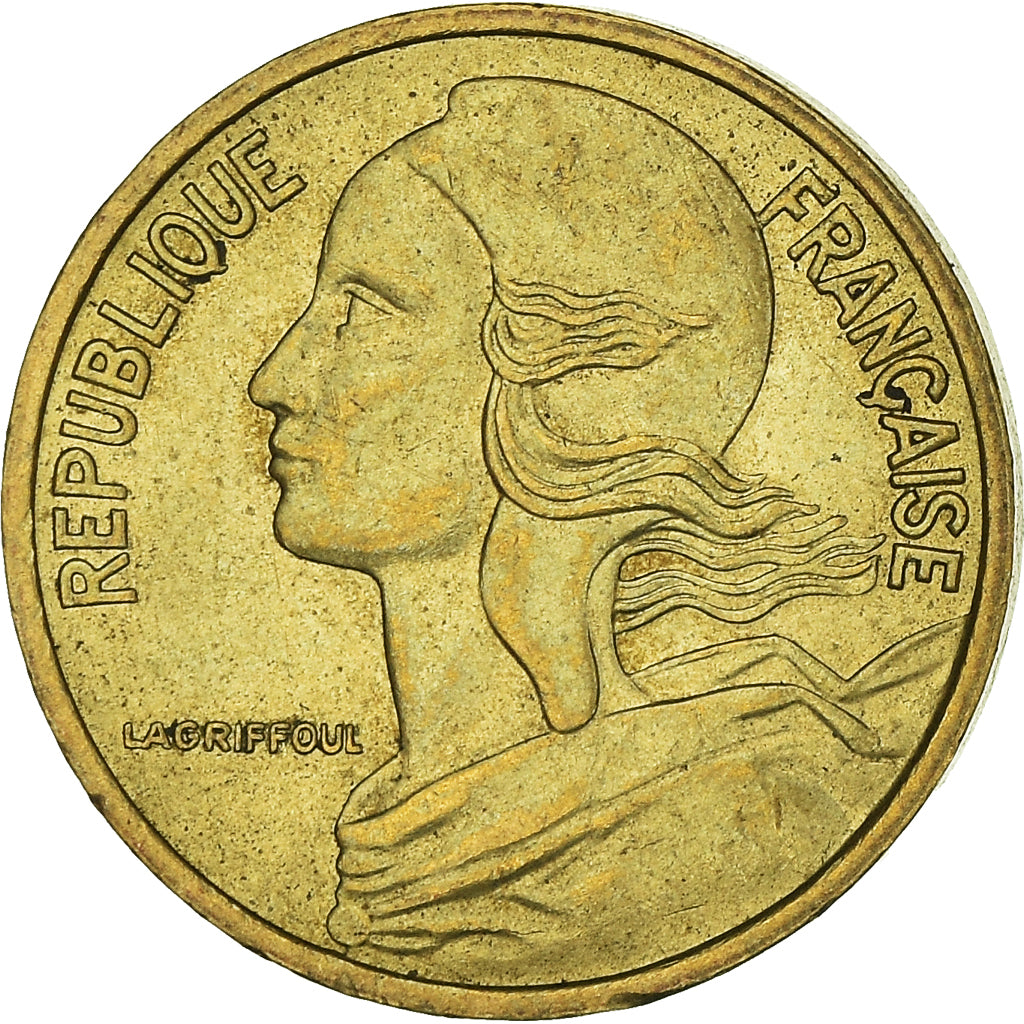 Moneta, Francja, 5 Centimes, 1979