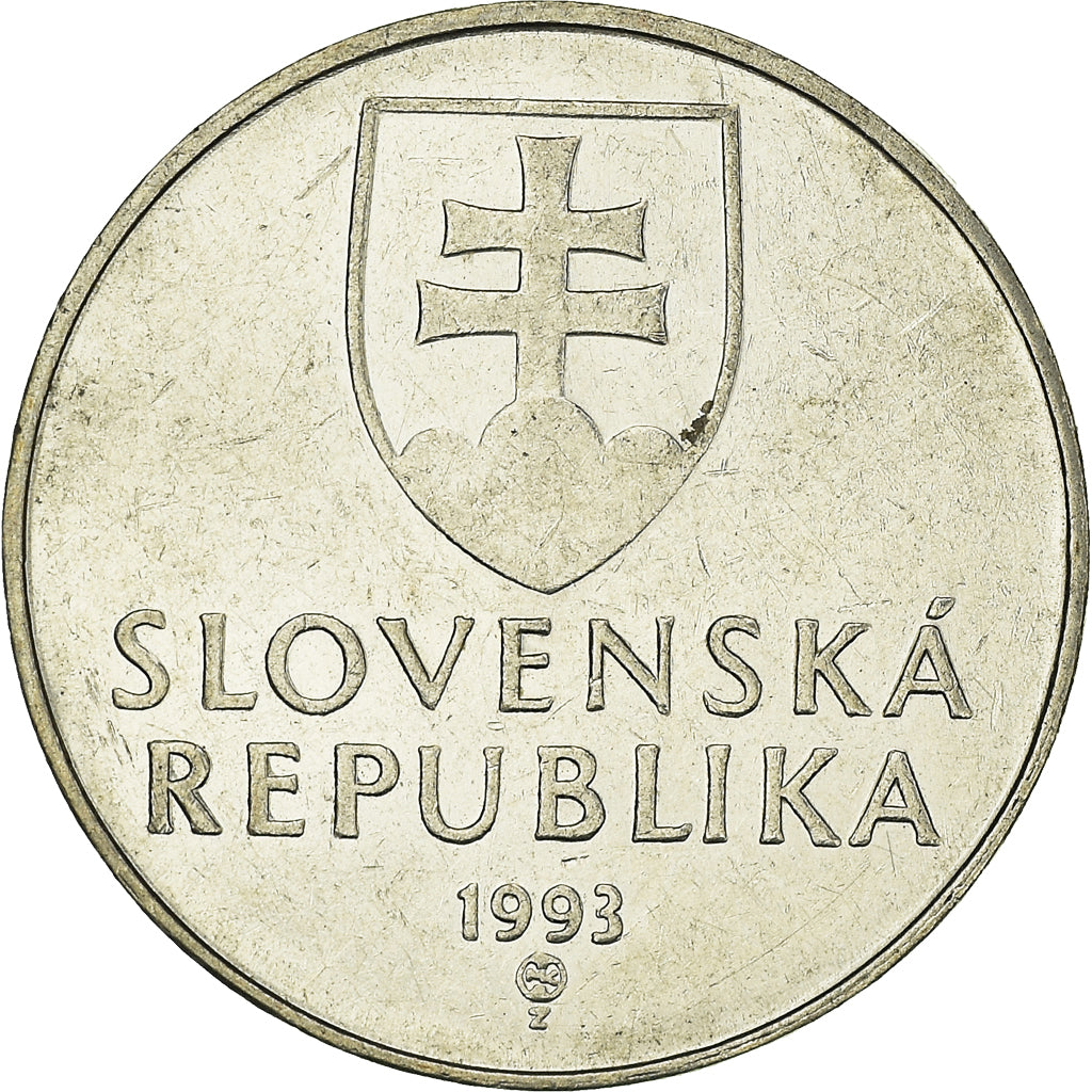 Monnaie, Slovaquie, 2 Koruna, 1993