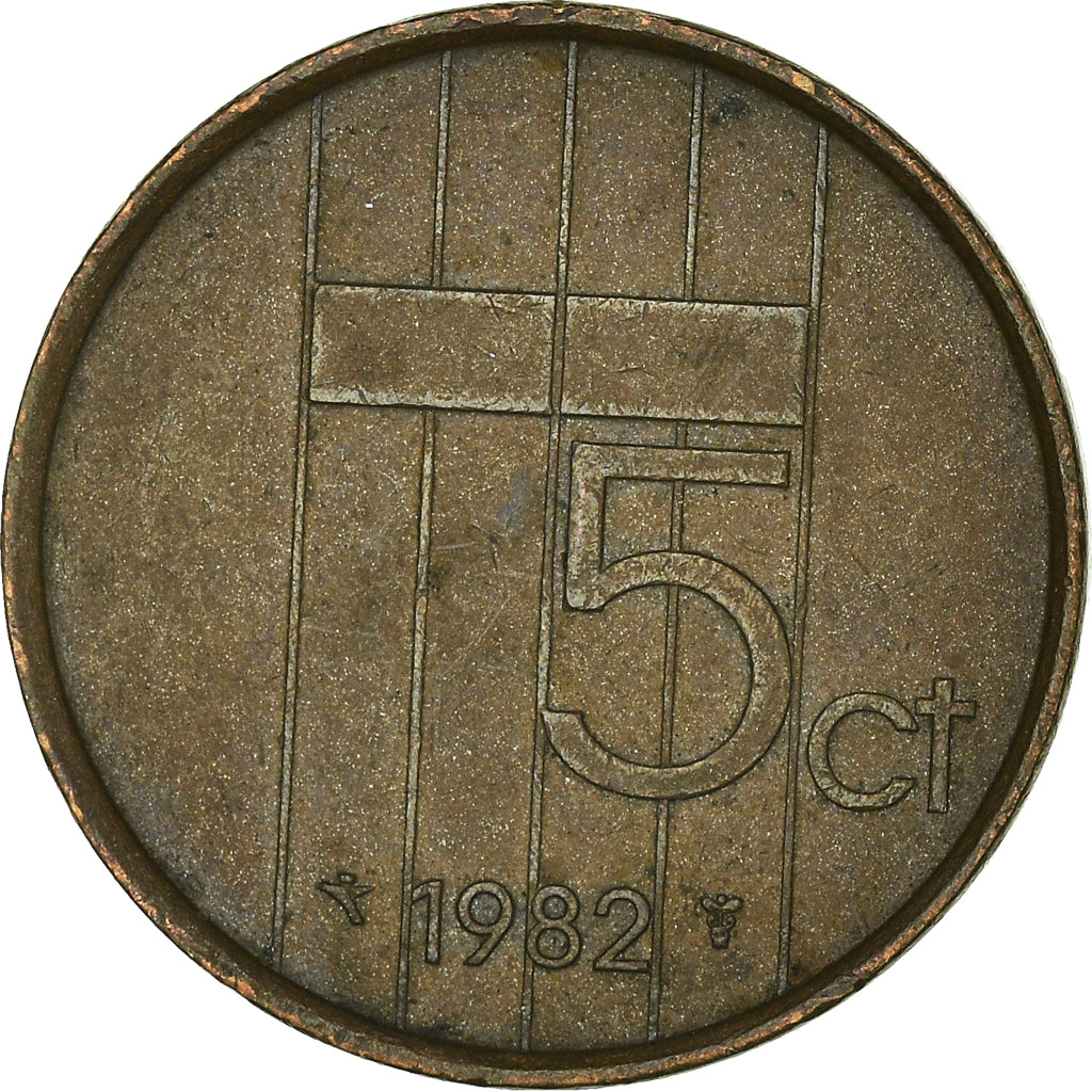 Moneta, Holandia, 5 Cents, 1982