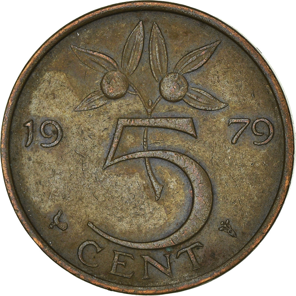 Münze, Niederlande, 5 Cents, 1979