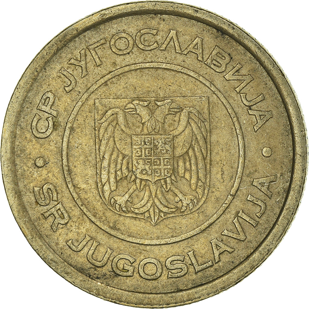 Monnaie, Yougoslavie, 5 Dinara, 2000