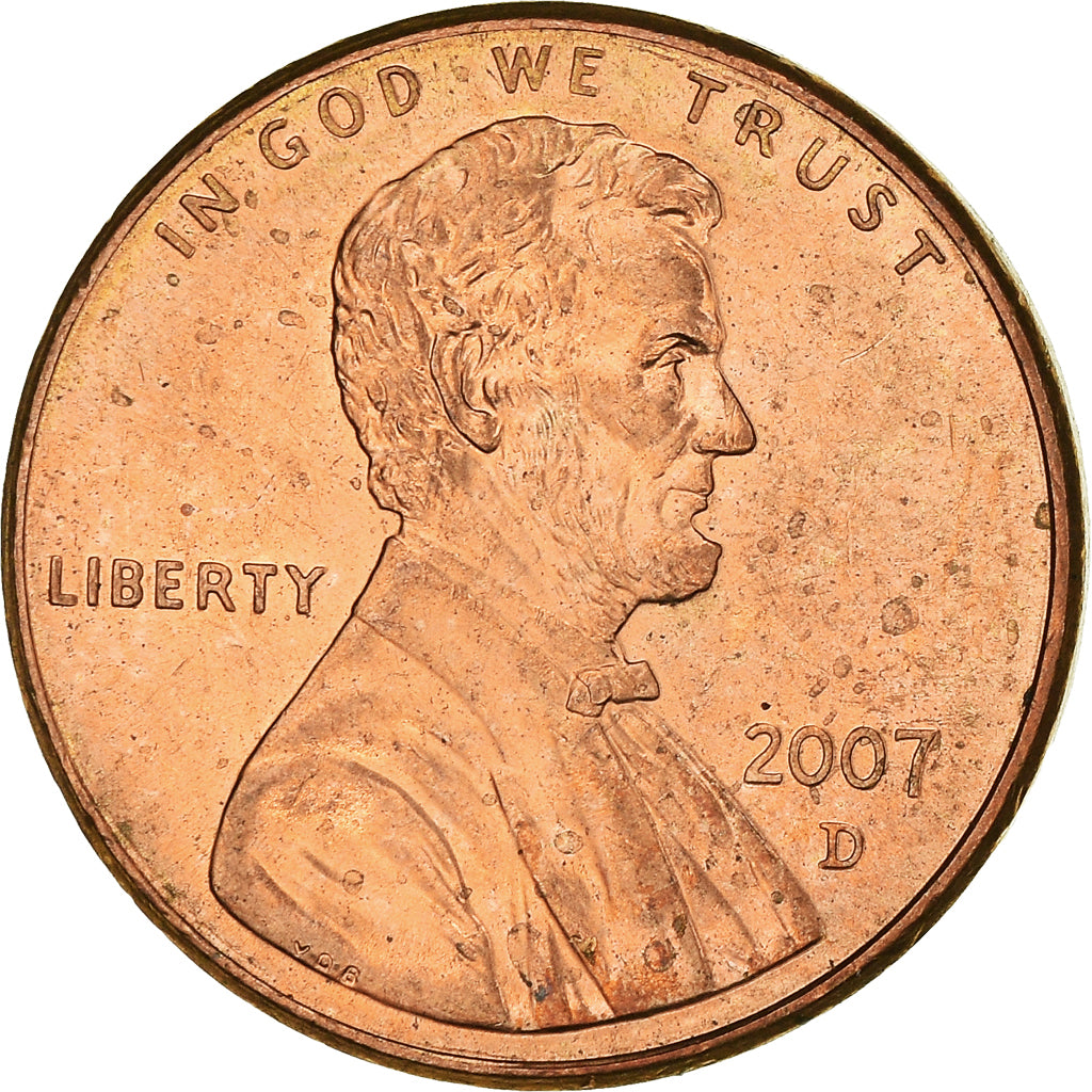 Monnaie, États-Unis, Cent, 2007