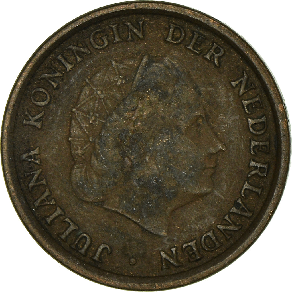 Münze, Niederlande, Cent, 1957
