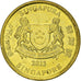 Coin, Singapore, 5 Cents, 2013
