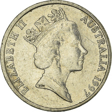 Moneta, Australia, 5 Cents, 1997, EF(40-45), Nikiel