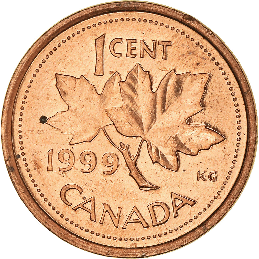 Moneta, Canada, Cent, 1999