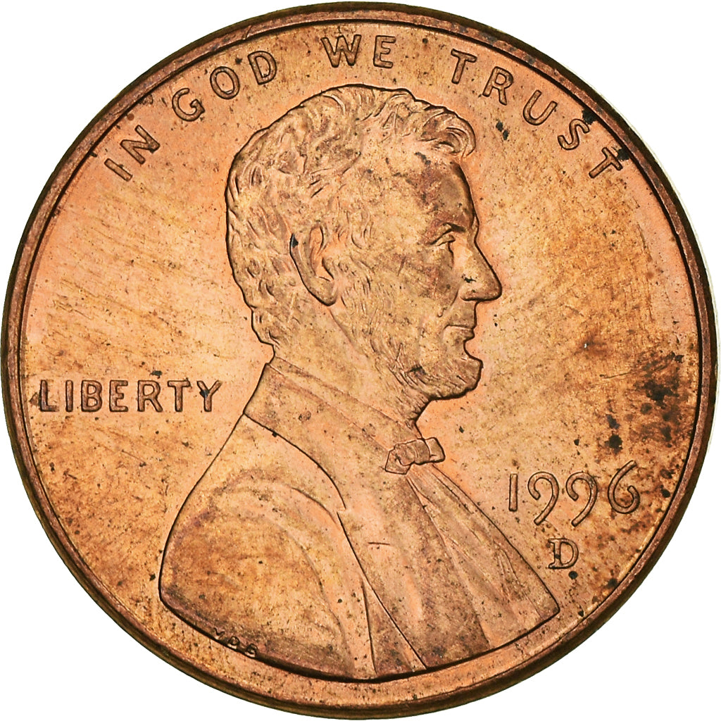 Moneta, USA, Cent, 1996