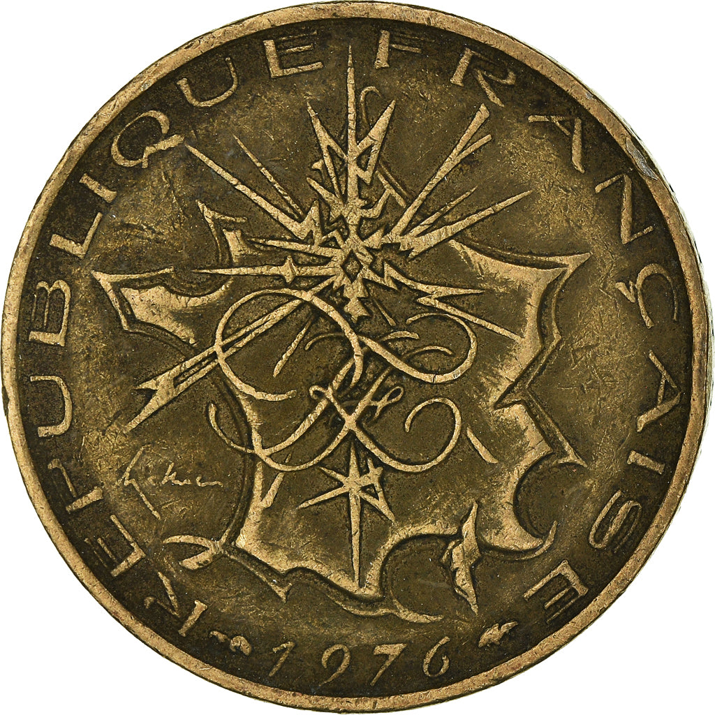 Münze, Frankreich, 10 Francs, 1976