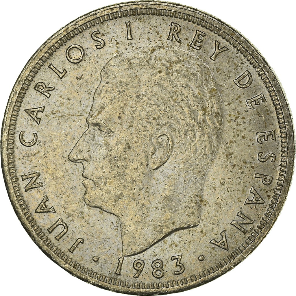 Moeda, Espanha, 5 Pesetas, 1983