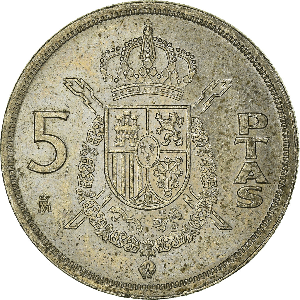 Moeda, Espanha, 5 Pesetas, 1983